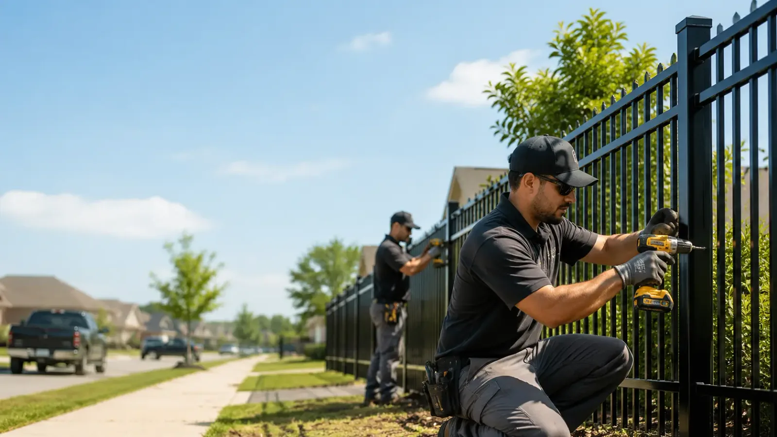 Metal Fence Installation in Monmouth Beach, NJ